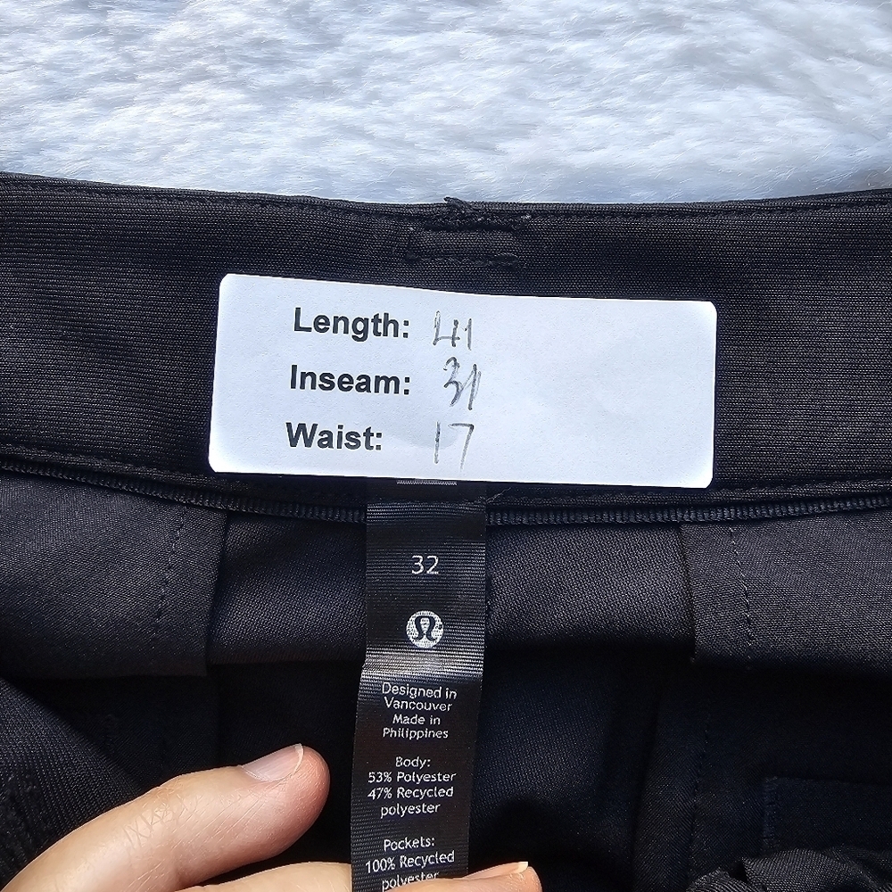 LULULEMON Lululemon Commission Pant Slim 32" Warpstreme - Picture 8 of 10